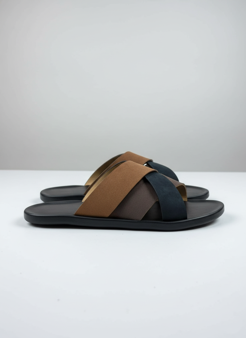 CODE-1515 PREMIUM SUEDE LEATHER SANDAL - Thumbnail 2