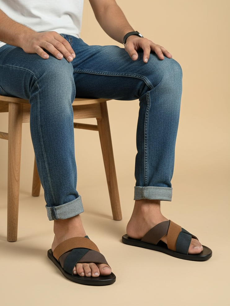 CODE-1515 PREMIUM SUEDE LEATHER SANDAL